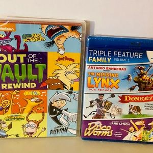 Movie Night Kids DVD Lot